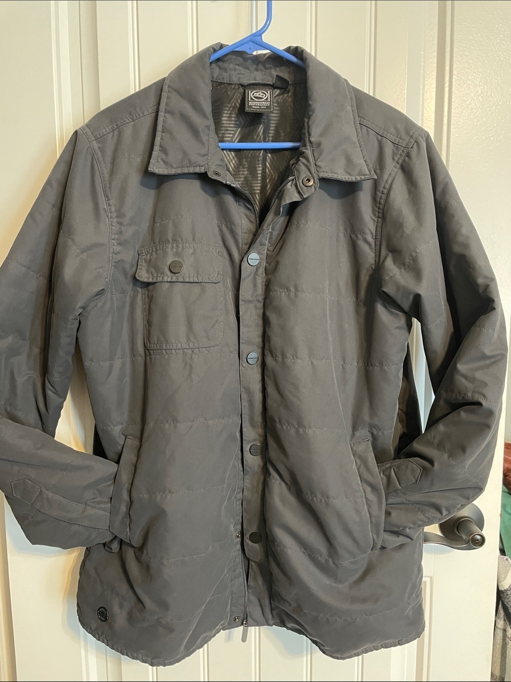 Stormtech performance Men's Charcoal coat size large